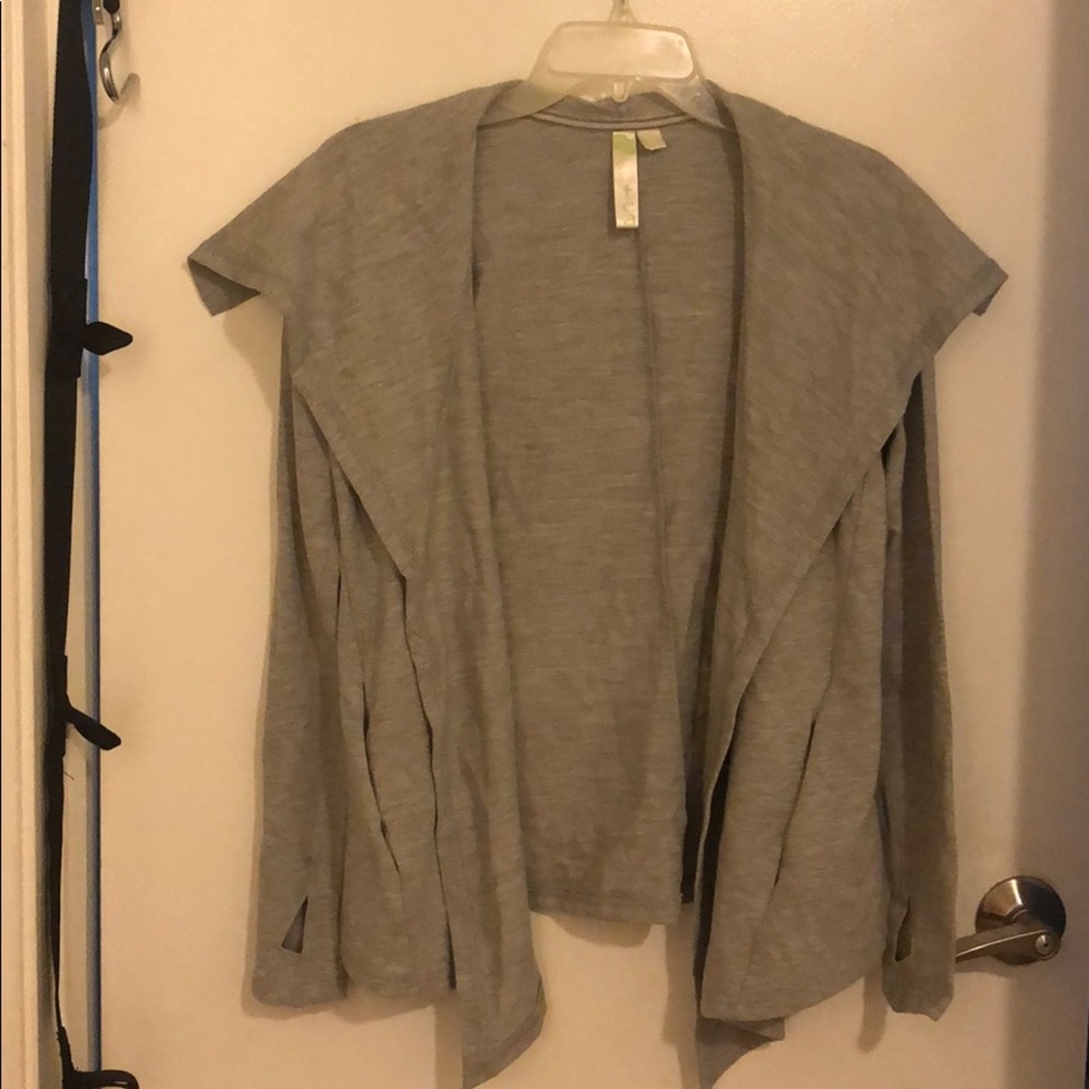 Gray sweater